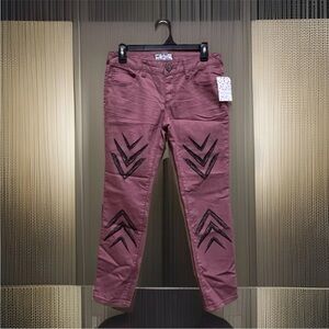 Free People Pink Denim Pants
